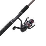Ugly Stik GX2 Spinning Reel and 6'6" Fishing Rod Combo, 2-Piece, Graphite and Fiberglass Rod with Clear Tip Design