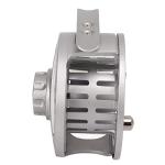 Fly Fishing Reel Metal CNC MACHINED Aluminum Alloy Body Silver for Fly Anglers