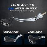 Sougayilang Gear Ratio Fishing Reel, Aluminum Spinning Reel, 3+1BB High Strength Design, 5.0:1/4.7:6 Ultra-Smooth, with Free Balance Bar,5000series