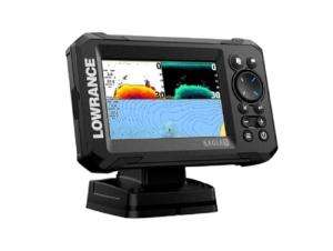 Eagle 5 SplitShot™ HD 5" IPS Screen, SplitShot™ HD transducer, C-MAP® Inland Charts for The US, with Coverage of Over 17,000+ American Lakes