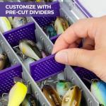 KastKing HyperSeal Waterproof Tackle Box — Royale Family Edition, Waterproof 3600 and 3700 Tackle Trays, Fishing Tackle Box Organizer with Removable Dividers