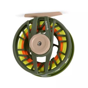 Orvis Clearwater CAST Reel II: Fishing Reels, Large-Arbor Die-Cast Design, Rugged Finish, Sealed Drag System, Enhanced Fit, Charcoal - 3-5wt