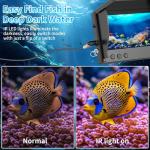 Underwater Fishing Camera TMACTIME 1080P HD, Portable Fish Finder with 4.3" LCD Display & Infrared Night Vision Light, IP68 Waterproof & 5000mAh, Fishing Camera for Ice Lake Boat Kayak Fishing - 15M