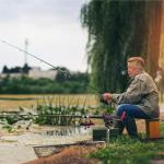 Nicunom 2 Pack Fishing Rod Holders - 360 Degree Adjustable Fishing Pole Rack Stand for Bank, Beach, Ground - Gifts for Men