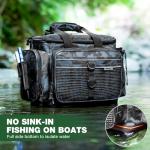 Ghosthorn Fishing Tackle Box, Waterproof 3600 and 3700 Tackle Trays, Plastic Tackle Box Organizer with Removable Dividers Storage Lure Box for Lures 1 and 4 Pack (Fishing Tackle Bags)