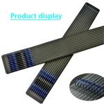 AMHDV Small Fishing Hooks with Line, Super Quick Penetration Fishing Hook Tie Nylon Line (Pack of 20) (20#)