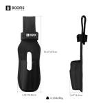 Booms Fishing P04 Rod Holder Nylon Sheath for Fishing Belts