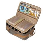 Ussuris Fly Fishing Reel Case with Mesh Pocket Customize Storage Fishing Reel and Gear Bag