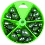 Eagle Claw Bass Casting Dial Pack, 24 Piece (Silver)