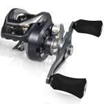 Tempo Resolute Low Profile Baitcasting Reels, Super Smooth Fishing Reel with 9+1 BB, 20 lbs Carbon Fiber Drag,6.7oz Ultralight Baitcaster Reels,5.6:1/6.6:1/7.3:1 Gear Ratio Casting Reel