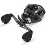 Tempo Resolute Low Profile Baitcasting Reels, Super Smooth Fishing Reel with 9+1 BB, 20 lbs Carbon Fiber Drag,6.7oz Ultralight Baitcaster Reels,5.6:1/6.6:1/7.3:1 Gear Ratio Casting Reel
