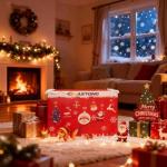 KASTONG Fishing Christmas Gift Fisinhg BaitShield Tackle Storage Bag 2 Layer Water-resistant Fishing Bait PVC Clear Storage Bag Great New Year Gift for Fising man Husband Boyfriend Dad (2pcs(1M+1L))