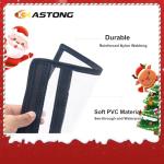 KASTONG Fishing Christmas Gift Fisinhg BaitShield Tackle Storage Bag 2 Layer Water-resistant Fishing Bait PVC Clear Storage Bag Great New Year Gift for Fising man Husband Boyfriend Dad (2pcs(1M+1L))