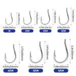 KANAMA Saltwater Fishing Hooks,Ultra Rust-Resistant Coating,5X Strong High-Carbon Steel Tuna/Catfish Hooks, Hand-Ground Point | Forged Shank, Pike, Trout,Salmon,Grouper, and Bass