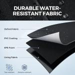 KastKing KarryAll KastMate Fishing Tackle Backpack,Water-Resistant Tackle Bag With 2 Rod Holders,Fishing Gear and Equipment With Large Gear Storage,Black