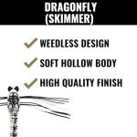 Lunkerhunt Dragonfly Realistic Weedless Fishing Lure