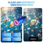 FarmNix Underwater Fishing Camera, 7" LCD Monitor with 10000mAh, Waterproof Portable Fish Finder, Underwater Camera for Fishing & Ice Fishing, 32GB DVR, IR LED 98FT Depth for Ice Lake Boat Fishing