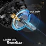 Piscifun Torrent II Baitcaster Fishing Reel, 20LB Max Drag Baitcasting Reel with Magnet Braking System, 6+1 Stainless Steel Bearings, 8.1:1 Gear Ratio Casting Reel, Green Right Hand Retrieve