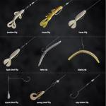 Vipfish Fishing Accessories Kit, 264/423PCS Fishing Tackle Box with Hooks, Weights, Sinkers for Bass Trout, Gifts for Men,Kids