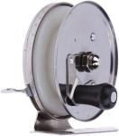 WLngtv 60mm Fly Reel - Silver Fishing Reel for Raft, Ice, Fly & Smelt Fishing - Ultra-Light & Portable Fishing Tackle Accessory