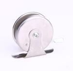 WLngtv 60mm Fly Reel - Silver Fishing Reel for Raft, Ice, Fly & Smelt Fishing - Ultra-Light & Portable Fishing Tackle Accessory