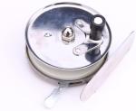 WLngtv 60mm Fly Reel - Silver Fishing Reel for Raft, Ice, Fly & Smelt Fishing - Ultra-Light & Portable Fishing Tackle Accessory