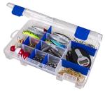 Flambeau Outdoors Tackle Box 4004 Fishing - Includes 15 Dividers, 20 Compartments, Clear Fishing Lure Organizer, Tuff Tainer with Zerust Anti-Rust Dividers