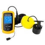 Portable Wired Fish Finder Ice Kayak Fishing Gear Depth Finder with LCD Display Sonar Transducer
