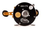 Catfish Pro Tournament Series 600CTS Round Baitcasting Reel - 6+1 Stainless Steel Ball Bearings, 5.3:1 Gear Ratio, 19lb Drag, Brass Gears, Centrifugal Brake, Durable & Powerful for Fishing