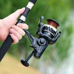 Sougayilang Fishing Reel Reels, Carbon Fiber 22LBs Max Drag,Aluminum and CNC Spool,Freshwater Spinning Reel,5.0:1/4.7:1,4000Series