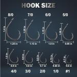 Reaction Tackle Circle Hooks - #1/0