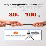 Fish Finder,Underwater Fishing Camera Equipped with Infrared Night Vision Function, IP67 Waterproof, and ice Fishing Camera a Portable Fish Finder, in Rivers, Lakes, Kayaks and boats-30M