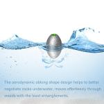 Egg Sinkers Bullet Fishing Weights Oval Shaped with Plastic Core Slip Sinkers for Catfish Fishing Casting Saltwater and Freshwater 1/5oz to 2oz