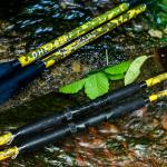 Sougayilang Spinning & Casting Fishing Rods, 2-Piece Strong Carbon&Glass Composite Trolling Rod Offshore Surf Pole for Bass, Trout, Panfish, Catfish- Spinning- 7'0"-Yellow