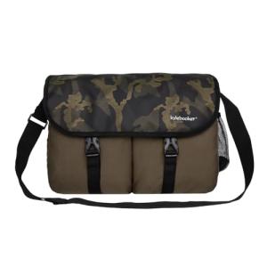 Kylebooker Trout Fishing Bag Fly Fishing Crossbody Shoulder Tackle Bag(Green)