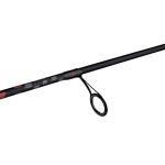 Abu Garcia 7’ Vendetta Spinning Fishing Rod, 2-Piece Rod, 6-12lb Line Rating, Medium Rod Power, Fast Action, 3/16-5/8 oz. Lure Rating, Black