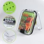 Maxcatch Fly Fishing Flies Assortment Kit, 72 pcs, Including Dry, Wet, Nymphs, Streamers Flies, with Waterproof Fly Box, for Fishing Trout, Bass, Salmon