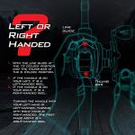 KastKing Centron Lite Baitcasting Fishing Reel Combo 6'0" M Right Handed Reel White