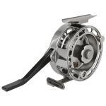 Bigchub Semi-Automatic Fly Fishing Reel, Quick Line Retrieval, Adjustable Drag, Quick Spool Removal, for Freshwater Lake Stream Pond Fishing, CNC Machined Aluminum