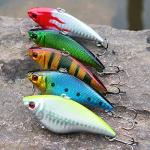 Sougayilang 3D Eyes Fishing Lures - Vibe Crankbait