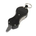 Boomerang Tool Company Long SNIP Fishing Line Cutter for Fly Fishing with Retractable Tether and Stainless Steel Blades That Cut Braid Clean and Smooth Everytime!, Black (BTC243)