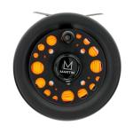 Martin Classic Rim Control Fly Fishing Reel, Metal Click Drag, Single Action, Aluminum Spool, Aluminum Frame, 5/6 Weight Line, Interchangeable Retrieve, Push-Button Release, Brown