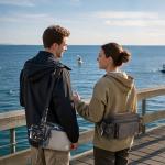 yuzhiyuan Small Fishing Bag with Rod Strap, Small Tackle Bag – Tackle Boxes & Gear,Portable & Lightweight, Move Freely, Cast Smoothly - Fishing Gifts for Men (Large - Black)