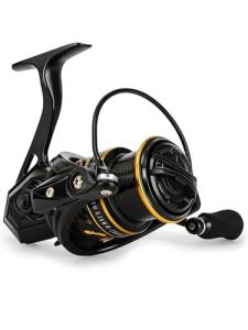 Spinning Reel Size 4000，Smooth Powerful Fishing Reel, Fresh&Saltwater Fishing Reel, Oversized Stainless Steel Main Shaft