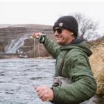 Redington Crosswater Fly Fishing Outfit – 4-Piece 9’ 5WT Fly Rod with Crosswater Reel, Rio Mainstream WF5F Fly Line & Zippered Travel Case – Complete Starter Kit