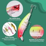 Fishing Advent Calendar 2025, 24 Day Christmas Countdown Fishing Lures Tackle Set for Fisher Men, Father, Granpa, Boys - 2025 Xmas Surprise Gift