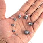 Dr.Fish 100 Pack Removable Split Shot Weights Lead Fishing Sinkers Fly Fishing Line Sinkers Reuseable Clip On Weights Freshwater Saltwater Size BB 1/80oz