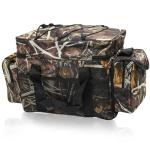 BalanZze Fishing Tackle Bag for Saltwater or Freshwater, Water-Resistant 3600 Tackle Box Bag, Fishing Bags for men 19.68 * 11.81 * 9.84in Camouflage Color