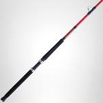 PENN Mariner III Boat Conventional Fishing Rod, Black/Red, 6'6" - Heavy - 1pc - 30-80lb