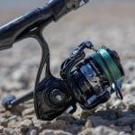 Handing LITE II Spinning Reels Freshwater Spinning Fishing Reels 14.33 Lbs Max Drag Handle Interchangeable Fishing Reels Aluminum Spool 5.2:1 Gear Ratio Size 1000